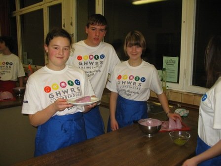 Kochwettbewerb Präsentation